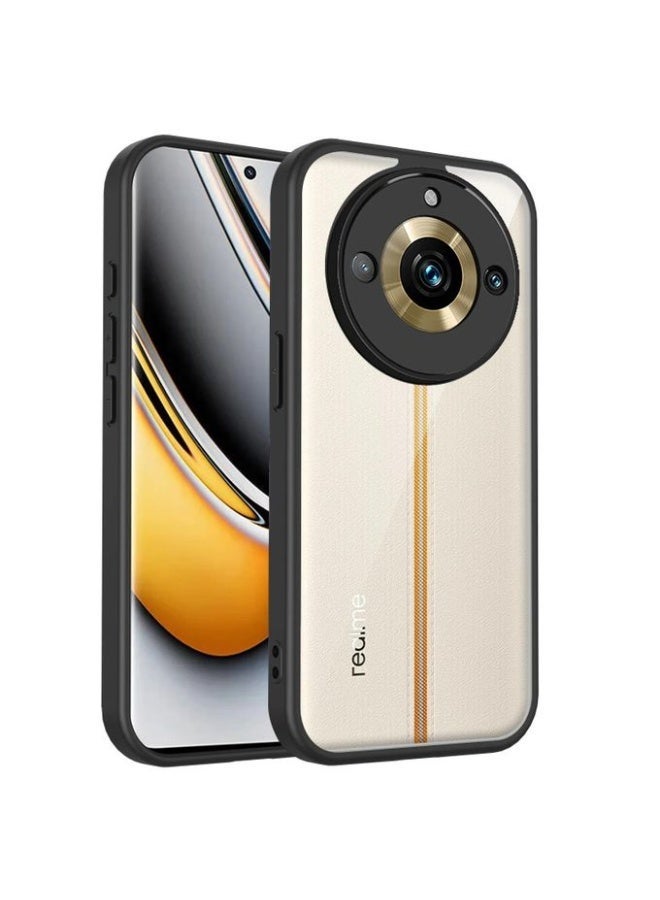 تي ام جراب TM شفاف لـ ريلمي 11 برو بلس/ + Realme 11 Pro مضاد للصدمات بحماية الكاميرا وتصميم خفيف وأنيق - Image 1
